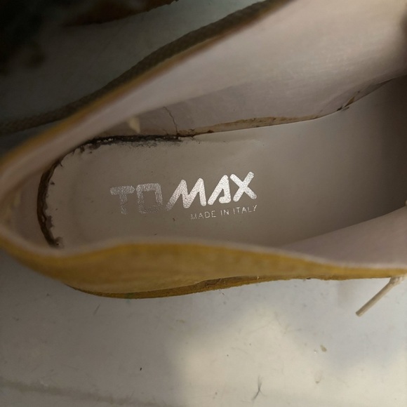 Tomax women’s yellow suede lace up booties in size ‎ 37 made in Italy - Picture 10 of 11